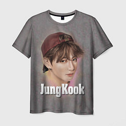 Футболка мужская BTS JungKook, цвет: 3D-принт