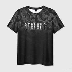 Футболка мужская STALKER: Dark Camo, цвет: 3D-принт