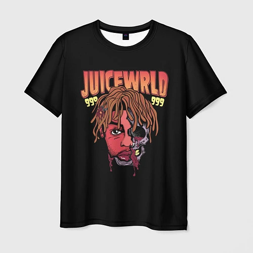 Мужская футболка Juice WRLD / 3D-принт – фото 1