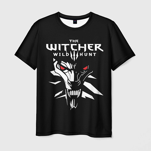 Мужская футболка The Witcher 3: Wild Hunt / 3D-принт – фото 1