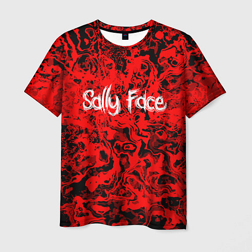 Мужская футболка Sally Face: Red Bloody / 3D-принт – фото 1