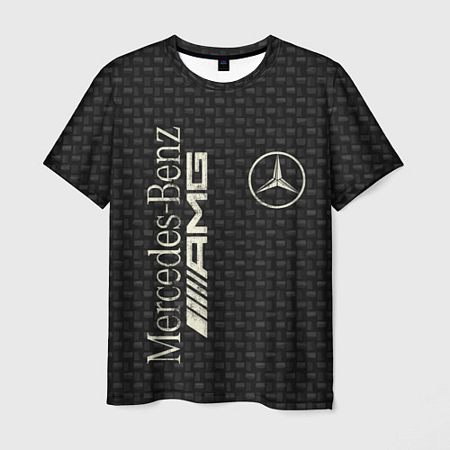 Мужская футболка Mercedes AMG: Dark Side / 3D-принт – фото 1