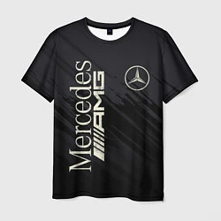 Футболка мужская Mercedes AMG: Black Edition, цвет: 3D-принт