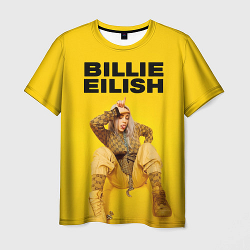 Мужская футболка Billie Eilish: Lovely / 3D-принт – фото 1