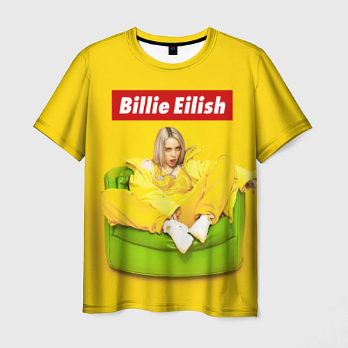 Мужская футболка Billie Eilish / 3D-принт – фото 1