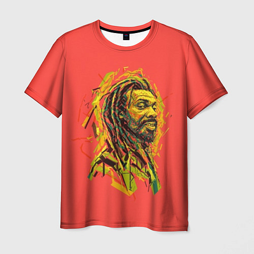 Мужская футболка Rasta Art / 3D-принт – фото 1