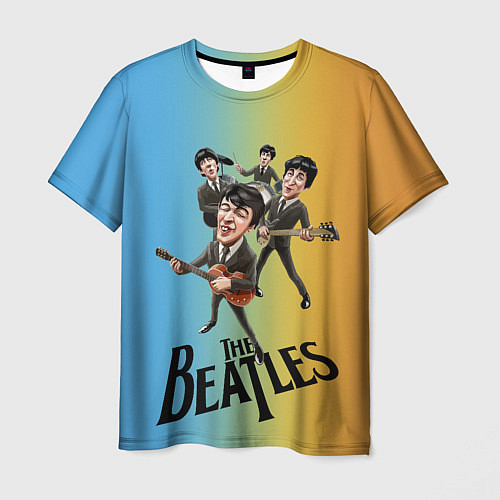 Мужская футболка The Beatles - world legend / 3D-принт – фото 1