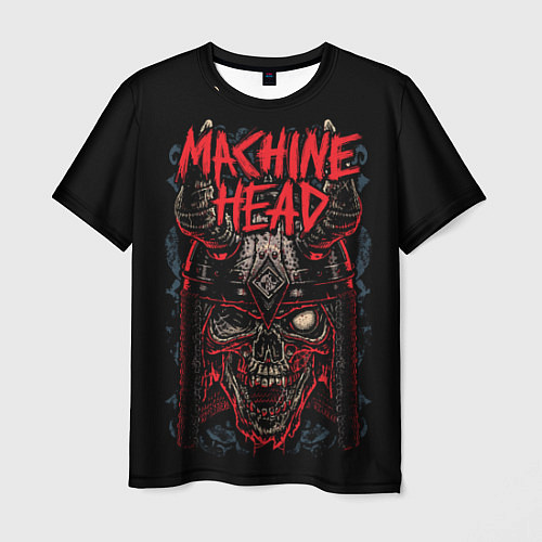 Мужская футболка Machine Head: Blooded Skull / 3D-принт – фото 1