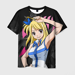 Мужская футболка Fairy Tail: Lucy