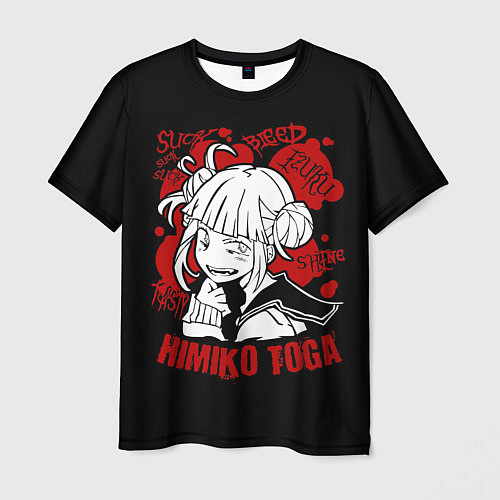 Мужская футболка My Hero Academia Himiko Toga / 3D-принт – фото 1