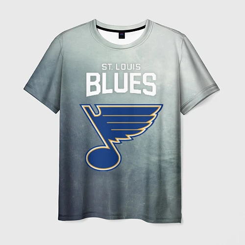 Мужская футболка St Louis Blues / 3D-принт – фото 1