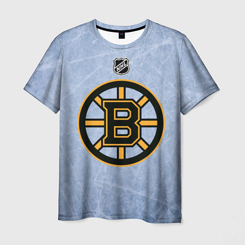 Мужская футболка Boston Bruins: Hot Ice / 3D-принт – фото 1