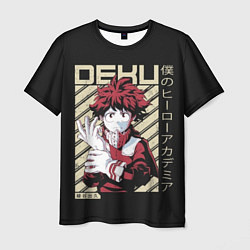 Футболка мужская Deku - My Hero Academia, цвет: 3D-принт