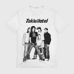 Мужская футболка Tokio Hotel pop rock band