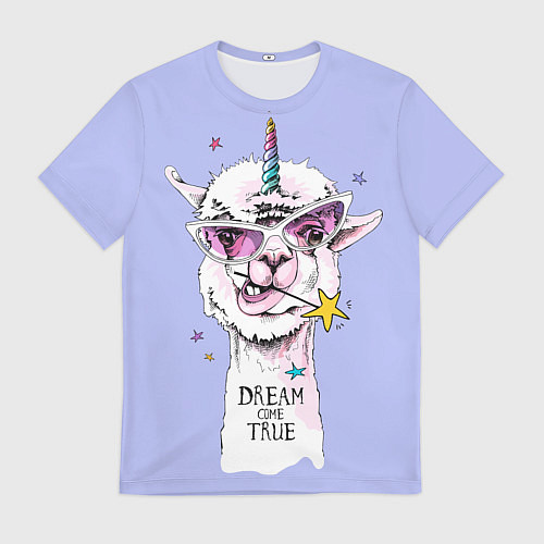 Мужская футболка Dream come true / 3D-принт – фото 1