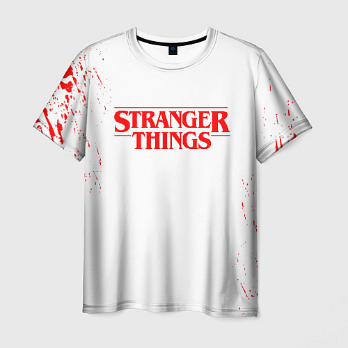 Мужская футболка STRANGER THINGS / 3D-принт – фото 1
