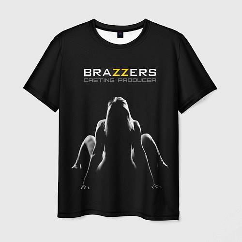 Мужская футболка Brazzers - casting producer / 3D-принт – фото 1