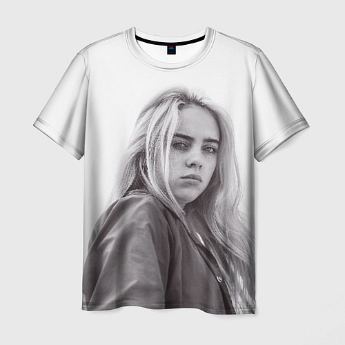 Мужская футболка BILLIE EILISH / 3D-принт – фото 1