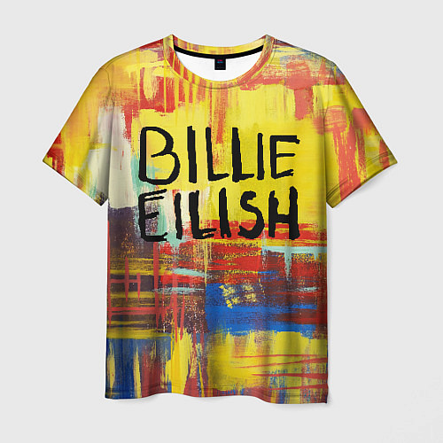 Мужская футболка Billie Eilish: Art / 3D-принт – фото 1