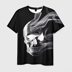 Футболка мужская Wind - smoky skull, цвет: 3D-принт