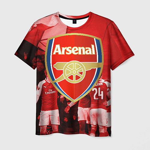 Мужская футболка Arsenal / 3D-принт – фото 1