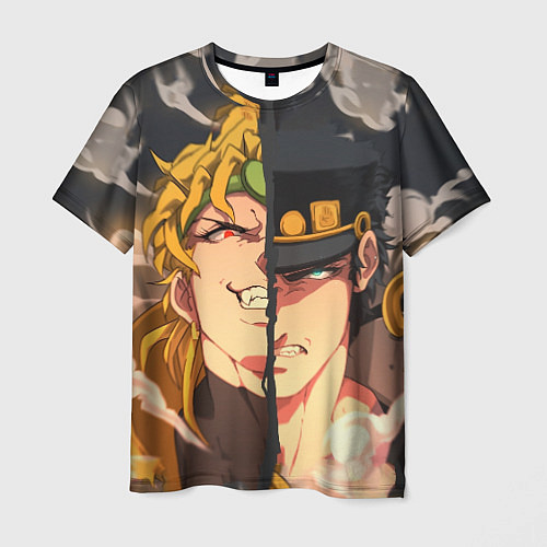 Мужская футболка Dio Brando x Jotaro / 3D-принт – фото 1