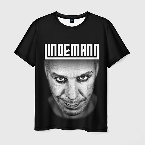 Мужская футболка LINDEMANN / 3D-принт – фото 1