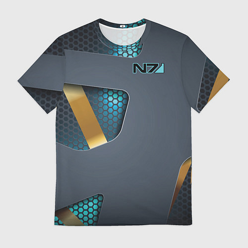 Мужская футболка Mass Effect N7 / 3D-принт – фото 1