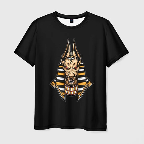 Мужская футболка Anubis / 3D-принт – фото 1