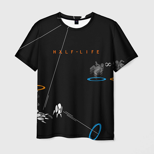 Мужская футболка Half-life / 3D-принт – фото 1