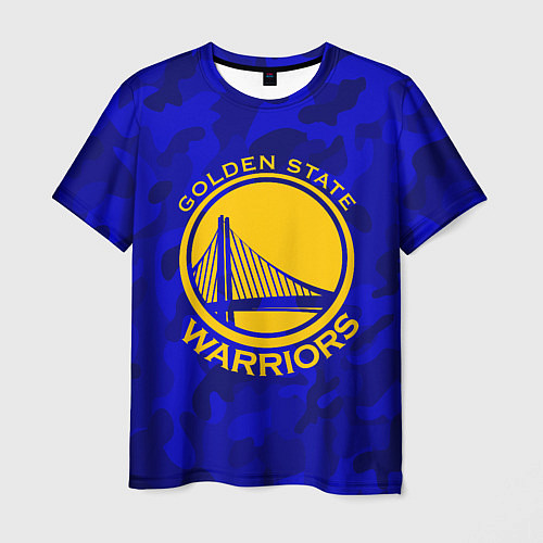 Мужская футболка GOLDEN STATE WARRIORS / 3D-принт – фото 1
