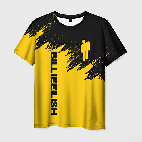 Мужская футболка BILLIE EILISH / 3D-принт – фото 1