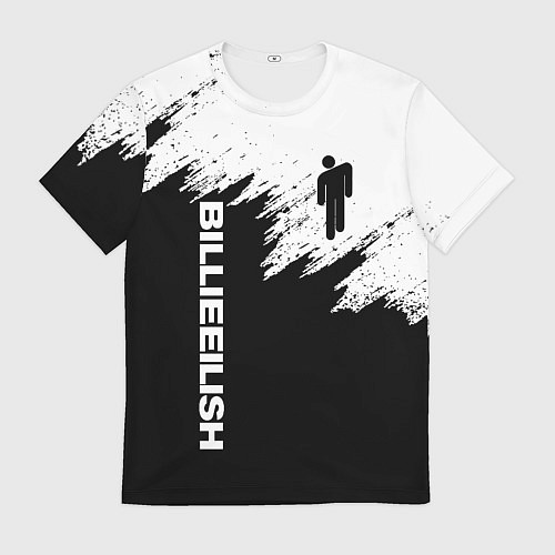 Мужская футболка BILLIE EILISH / 3D-принт – фото 1