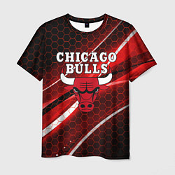 Футболка мужская CHICAGO BULLS, цвет: 3D-принт