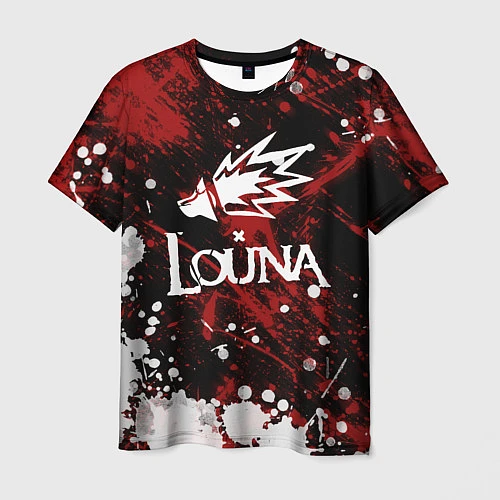 Мужская футболка Louna / 3D-принт – фото 1