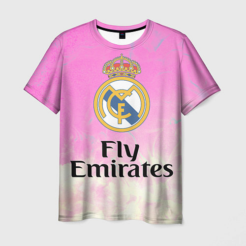 Мужская футболка Реал Мадрид / 3D-принт – фото 1