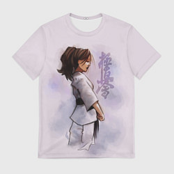 Мужская футболка Кёкусинкай девушка