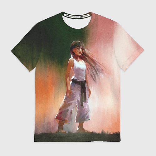 Мужская футболка Girl / 3D-принт – фото 1