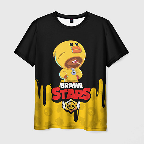 Мужская футболка BRAWL STARS SALLY LEON / 3D-принт – фото 1