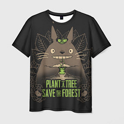 Футболка мужская Plant a tree Save the forest, цвет: 3D-принт