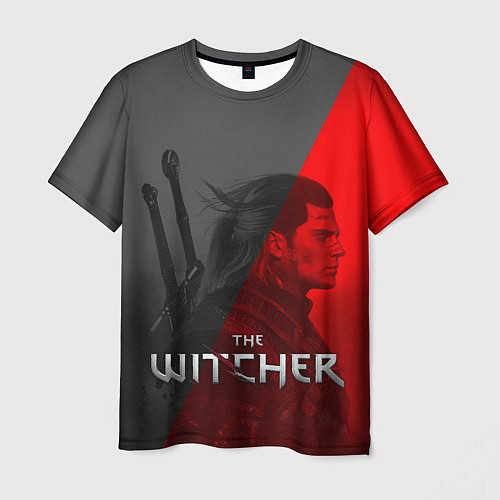 Мужская футболка THE WITCHER / 3D-принт – фото 1