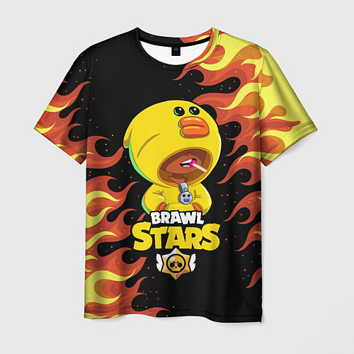 Мужская футболка Brawl Stars SALLY LEON / 3D-принт – фото 1