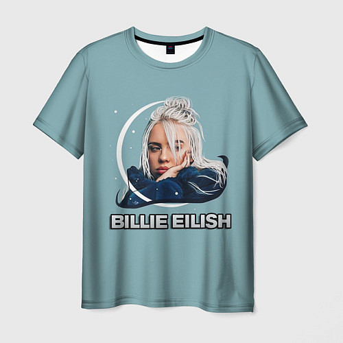 Мужская футболка BILLIE EILISH / 3D-принт – фото 1