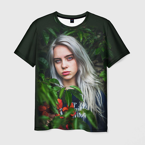 Мужская футболка BILLIE EILISH / 3D-принт – фото 1