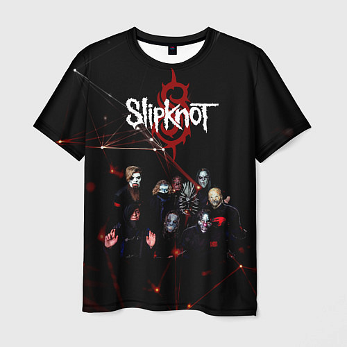 Мужская футболка Slipknot / 3D-принт – фото 1