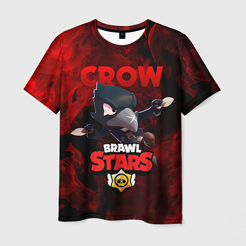 Мужская футболка BRAWL STARS CROW / 3D-принт – фото 1