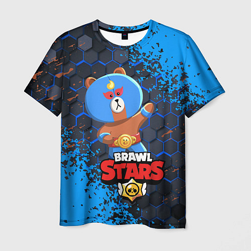 Мужская футболка BRAWL STARS EL BROWN / 3D-принт – фото 1