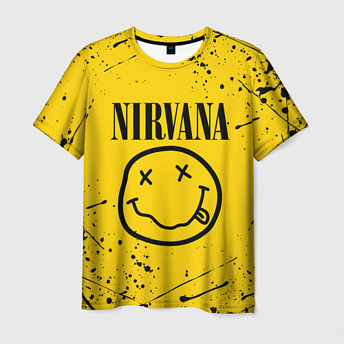 Мужская футболка NIRVANA / 3D-принт – фото 1