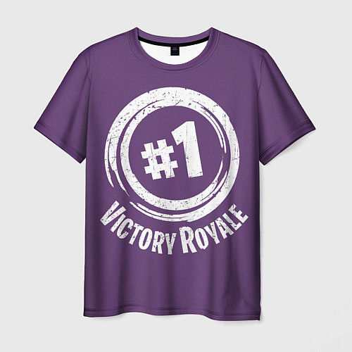 Мужская футболка Victory Royale / 3D-принт – фото 1