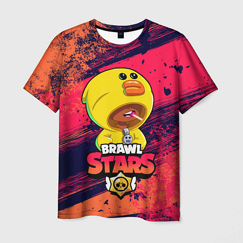Мужская футболка Brawl Stars SALLY LEON / 3D-принт – фото 1